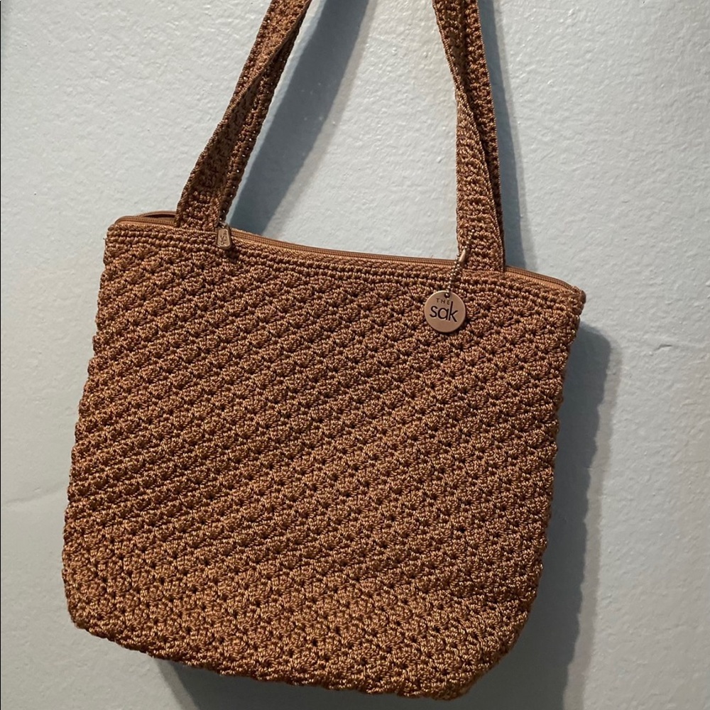 The Sak crochet summer handbag boho